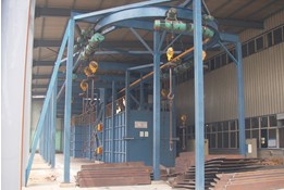 【3月29日】【吊鉤通過式拋丸機】，抗工件疲勞倍兒棒！