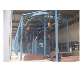 【3月30日】吊鉤通過式拋丸機，良好配置，動力！